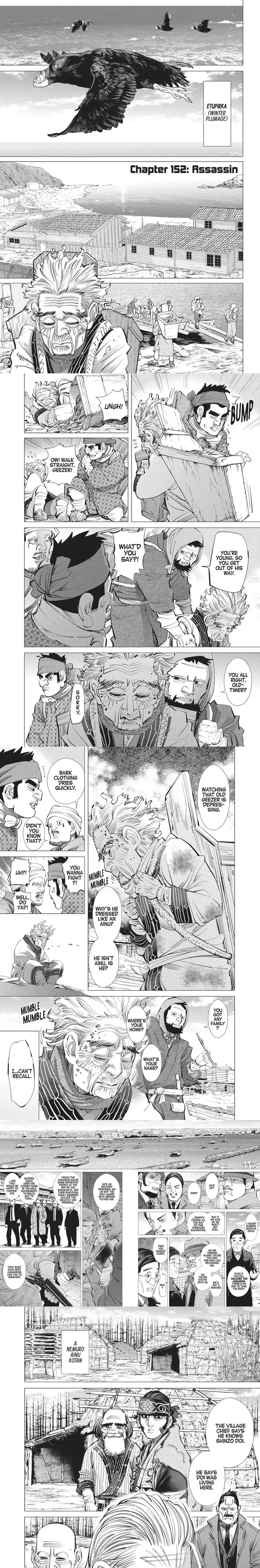 Golden Kamuy Chapter 152 image 1_optimized